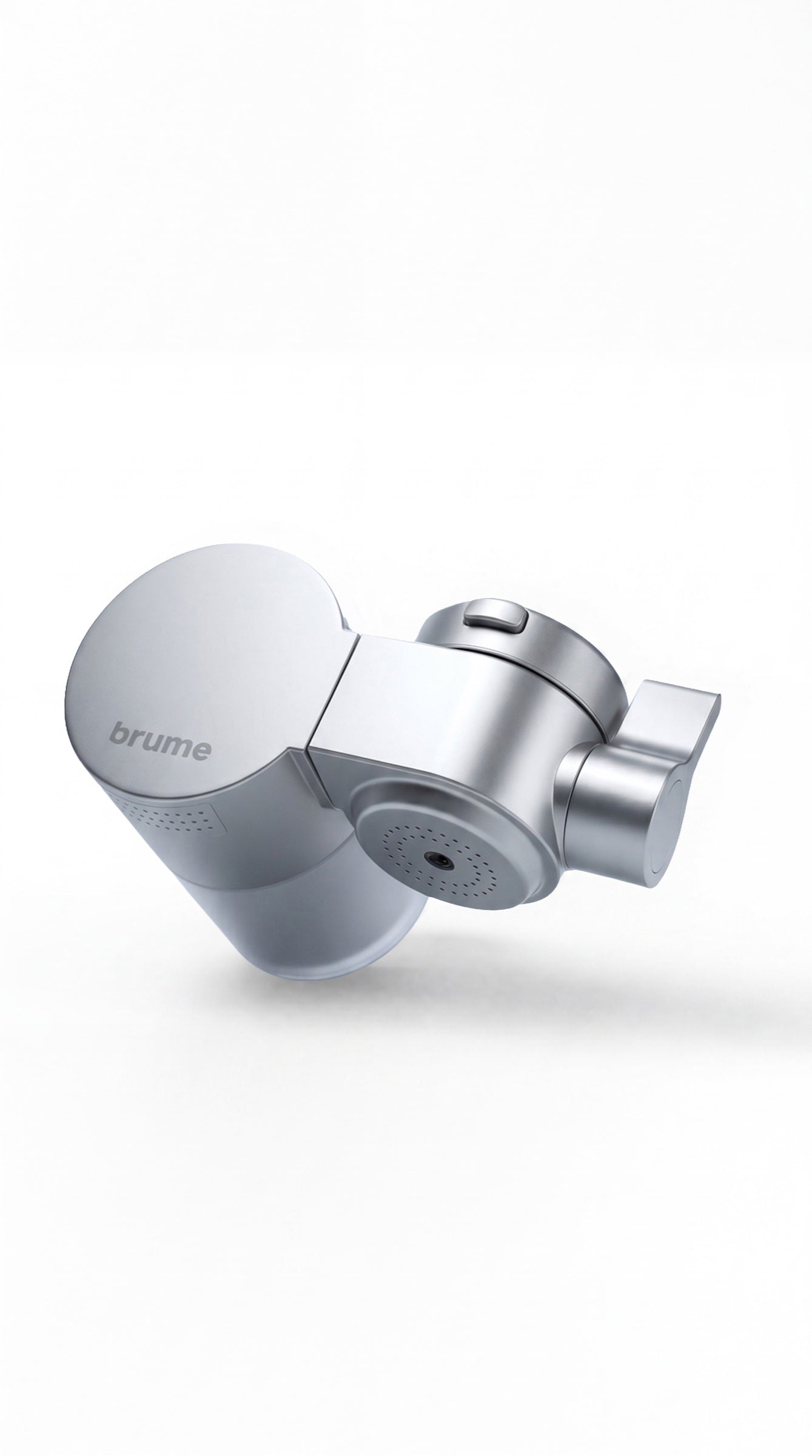 brume skincare faucet water filter — Silver finish
